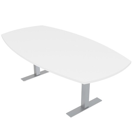 Skutchi Designs 45 in W, 72 in L, 29 in H, Engineered Wood Top, White HAR-ABOT-46X72-T-XD09